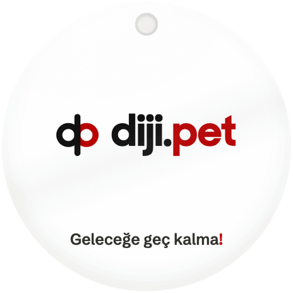 diji.pet künyesinin logo yüzü — 'Geleceğe geç kalma!' sloganıyla